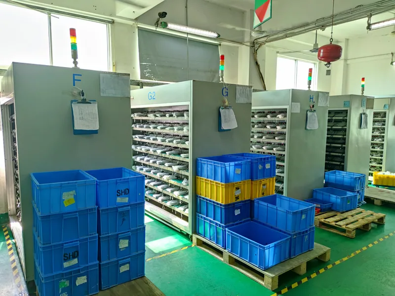 BioLock smart padlock manufacturing workshop in Shenzhen